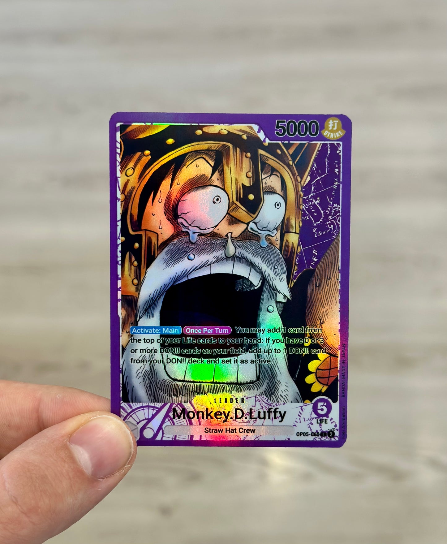 Monkey D. Luffy Leader Alt Art Custom