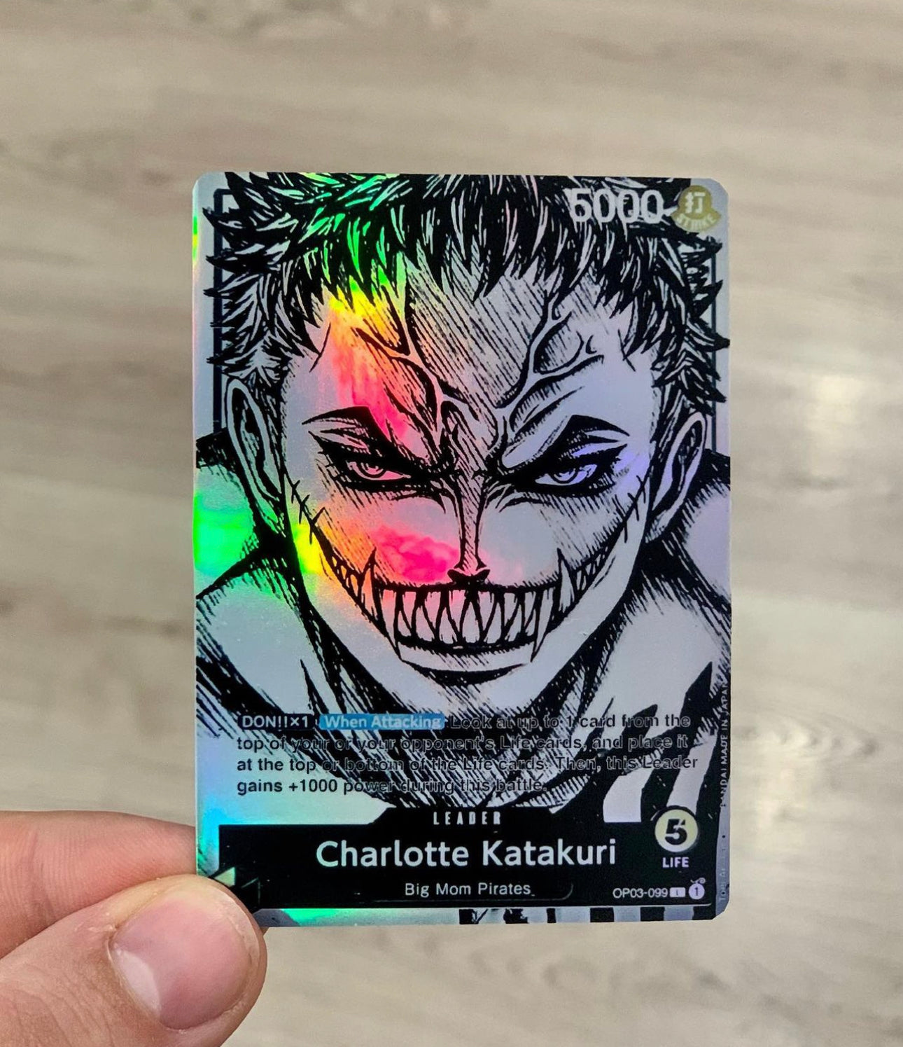 Katakuri Leader Alt Art Custom