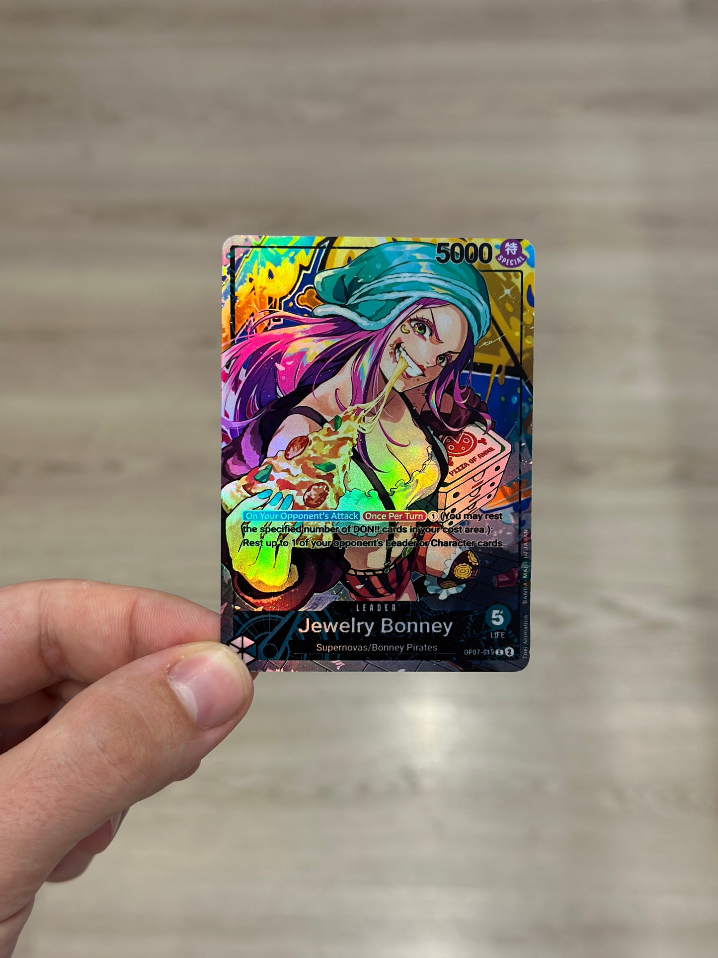 Jewelry Bonney Leader Alt Art Custom OP07