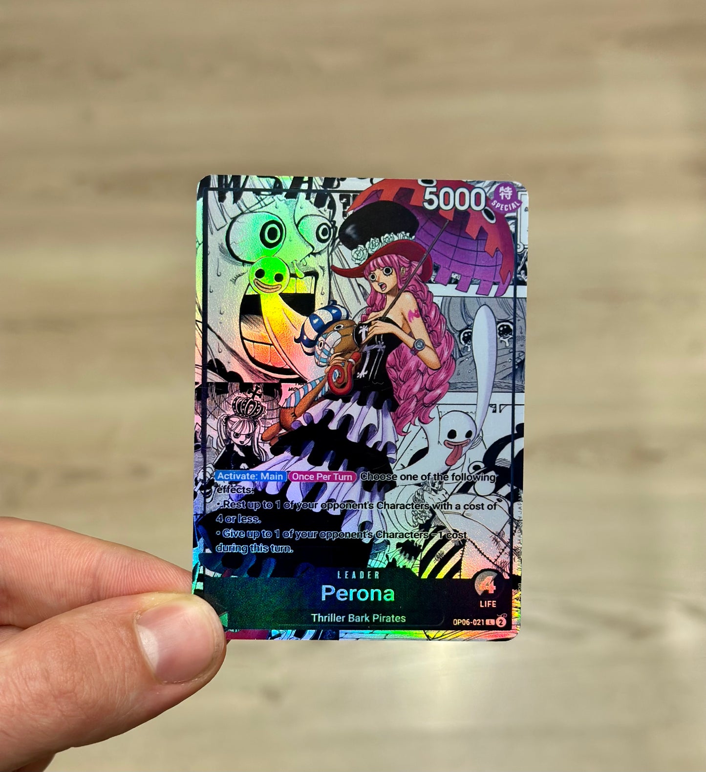 Perona Leader Alt Art Manga Custom