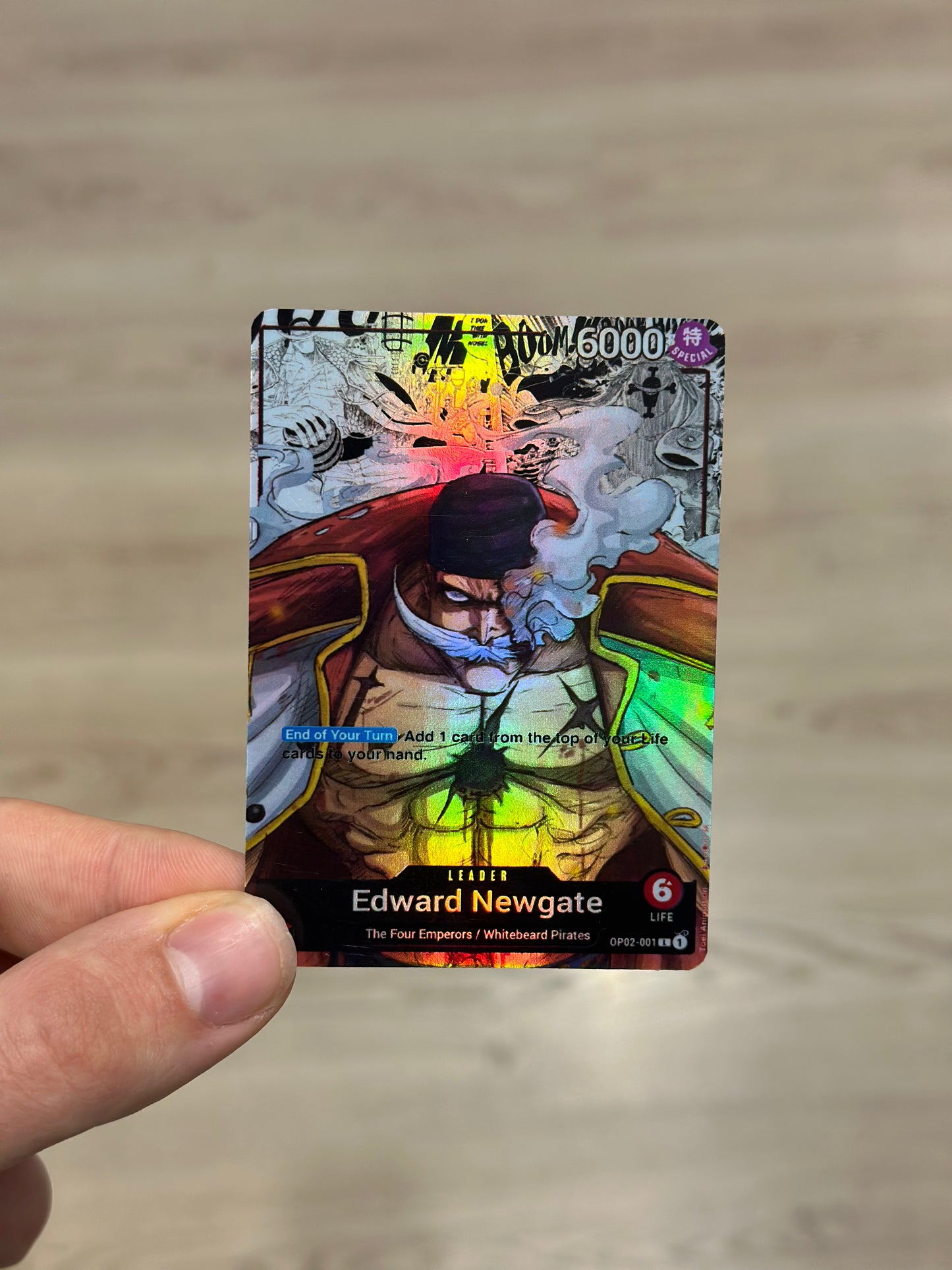 Eduard Newgate (Whitebeard) Leader Alt Art Custom