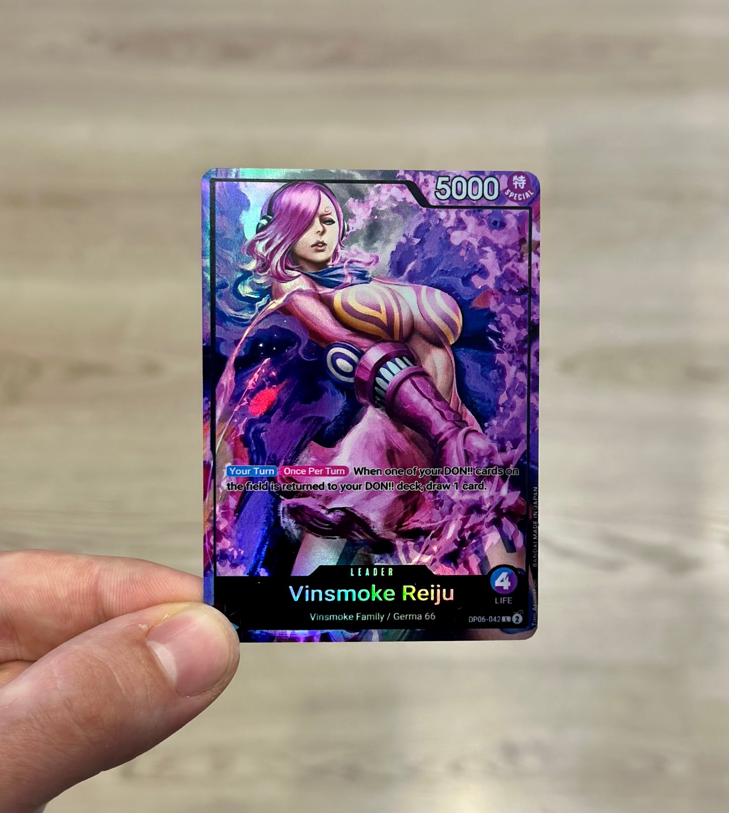 Vinsmoke Reiju Leader Alt Art Custom
