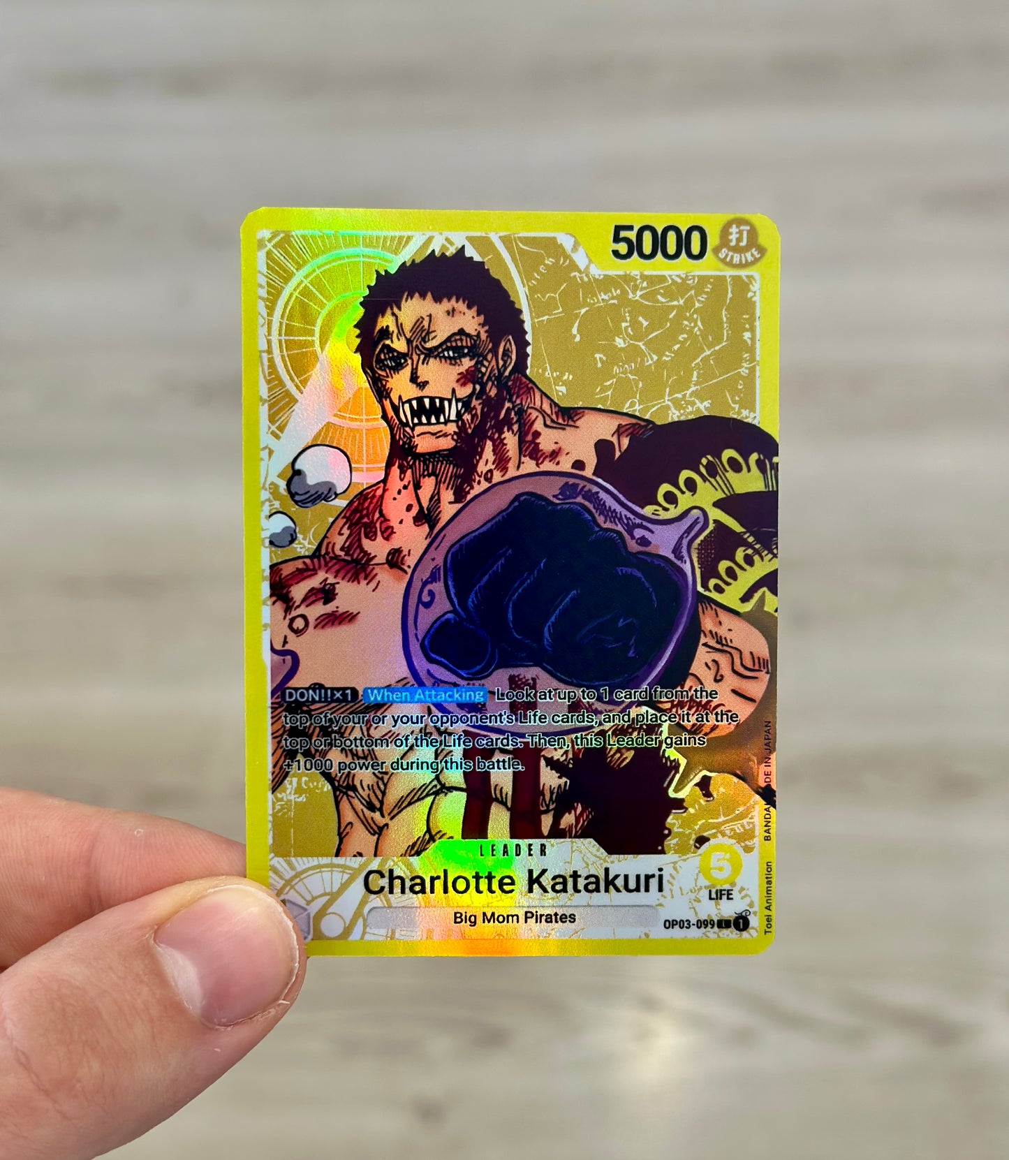 Katakuri Leader Alt Art Custom