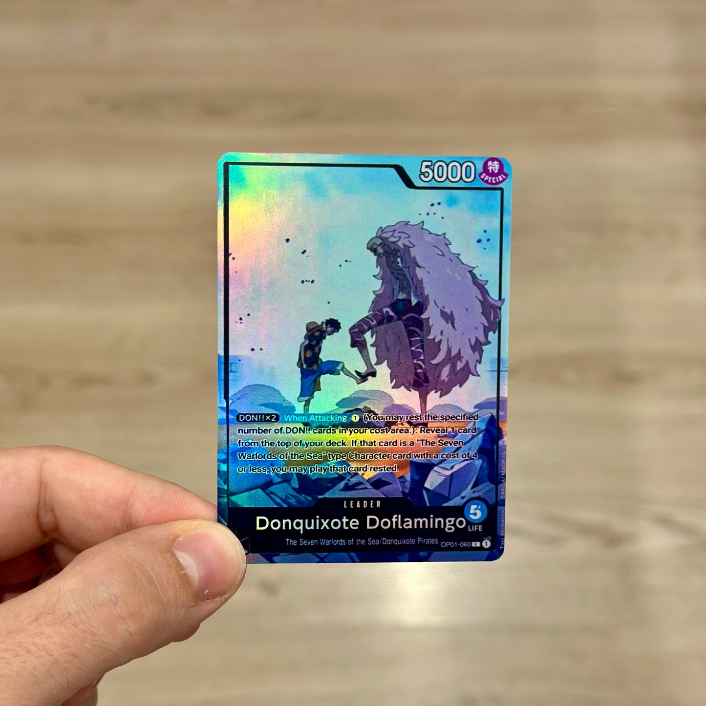 Donquixote Doflamingo OP01 Leader Alt Art Custom