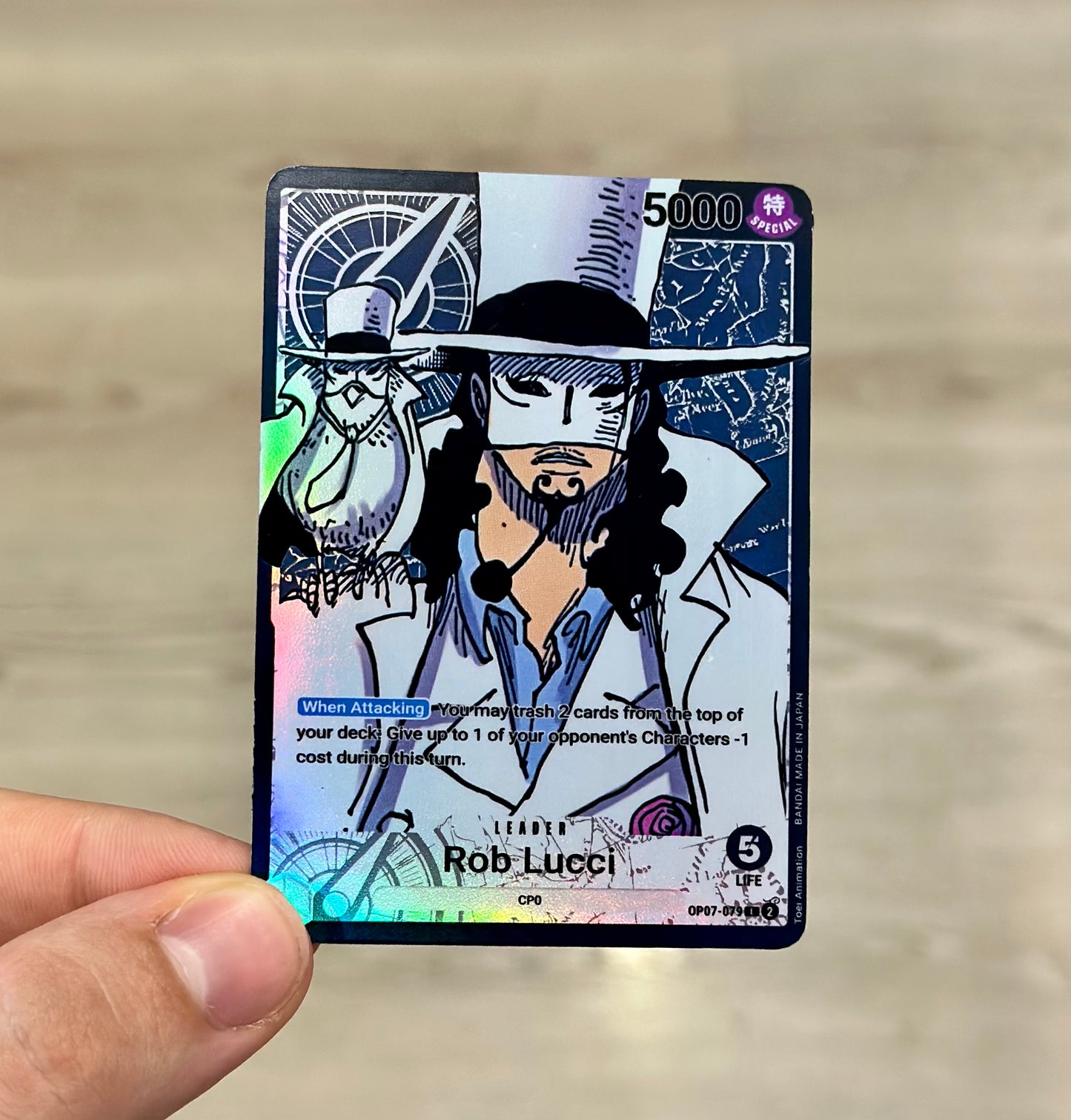 Rob Lucci Leader Alt Art Custom OP07