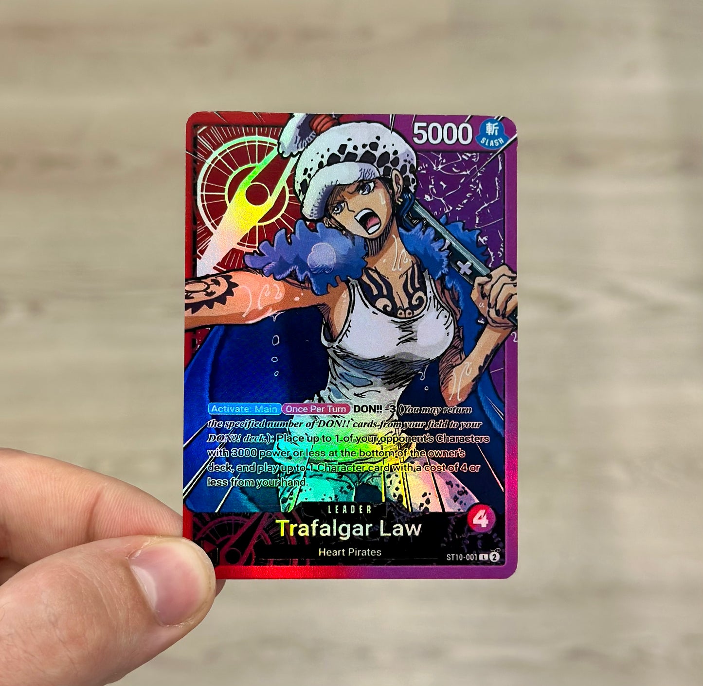 Trafalgar Law Leader Alt Art Custom St10