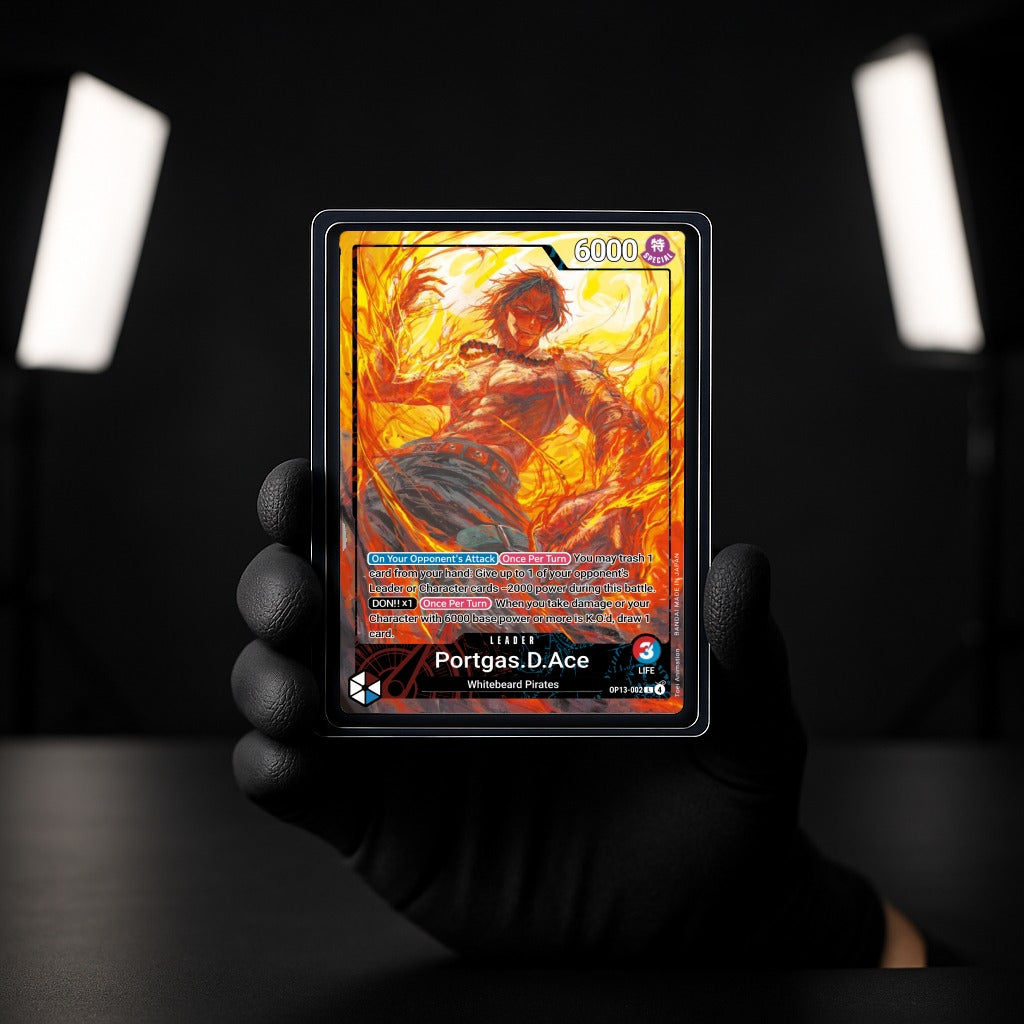 Portgas D. Ace Leader Alt Art Custom OP13