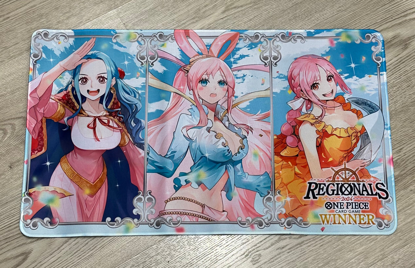 One Piece Playmat "Three Princesses" Regionals Winner