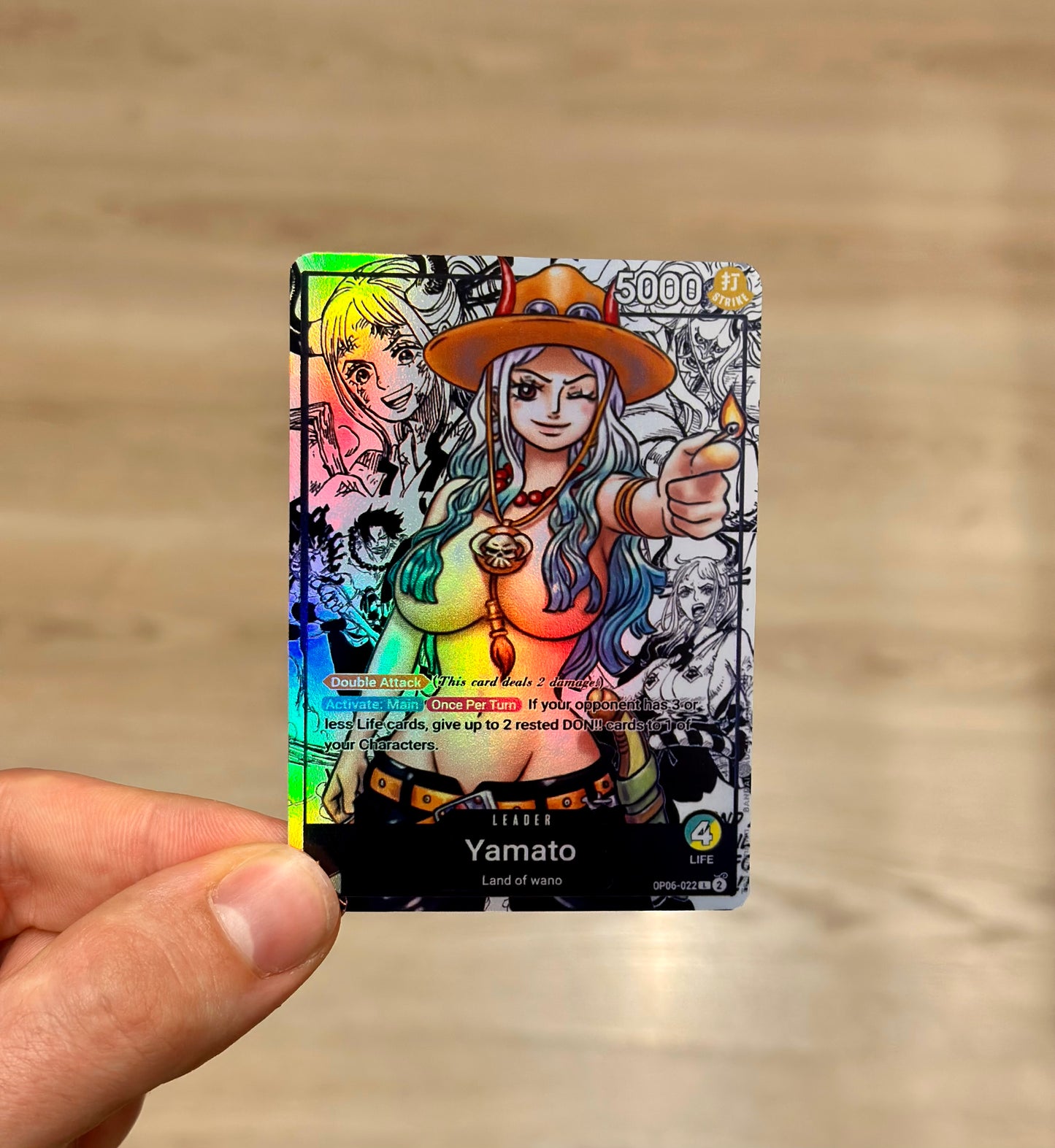 Yamato Leader Alt Art Manga Ace Custom
