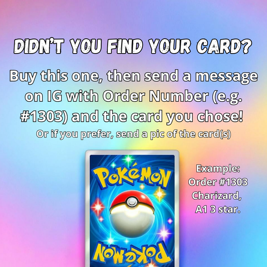 - Choose Your TCG Pocket Card!