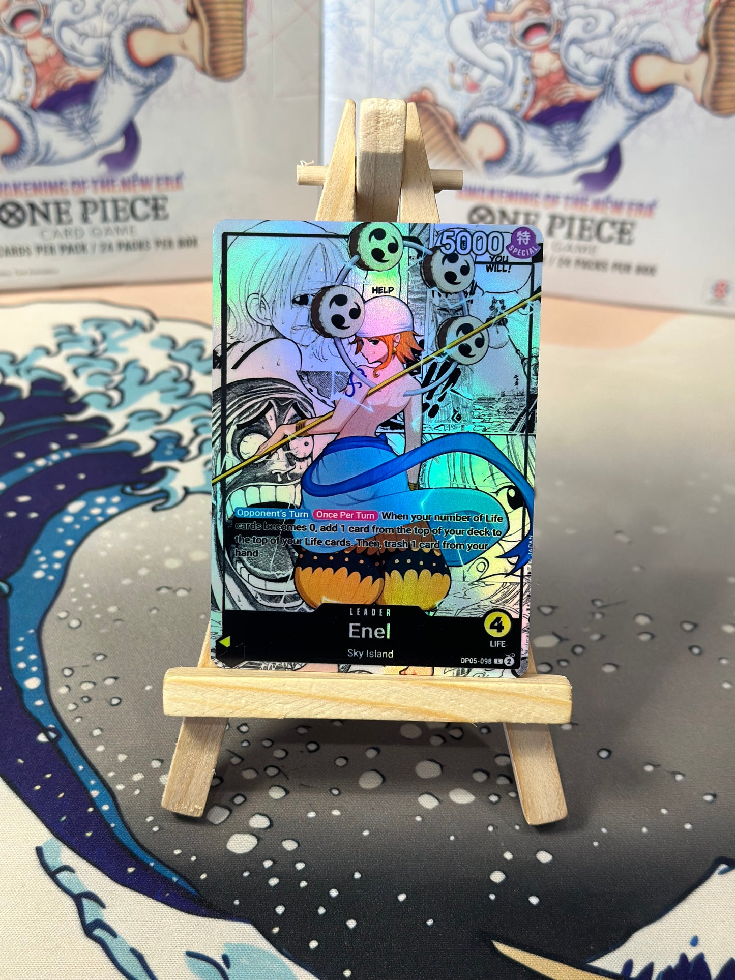 Enel (nami) Leader Alt Art Manga Custom