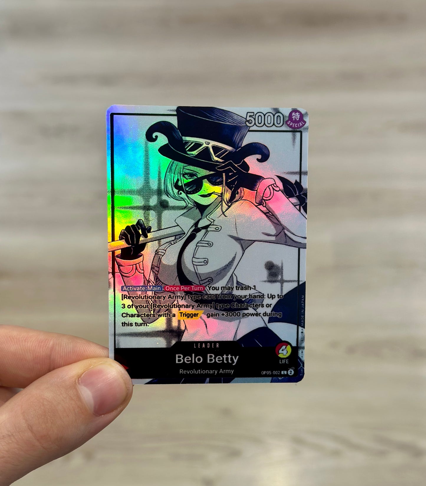 Belo Betty  Leader Alt Art Custom