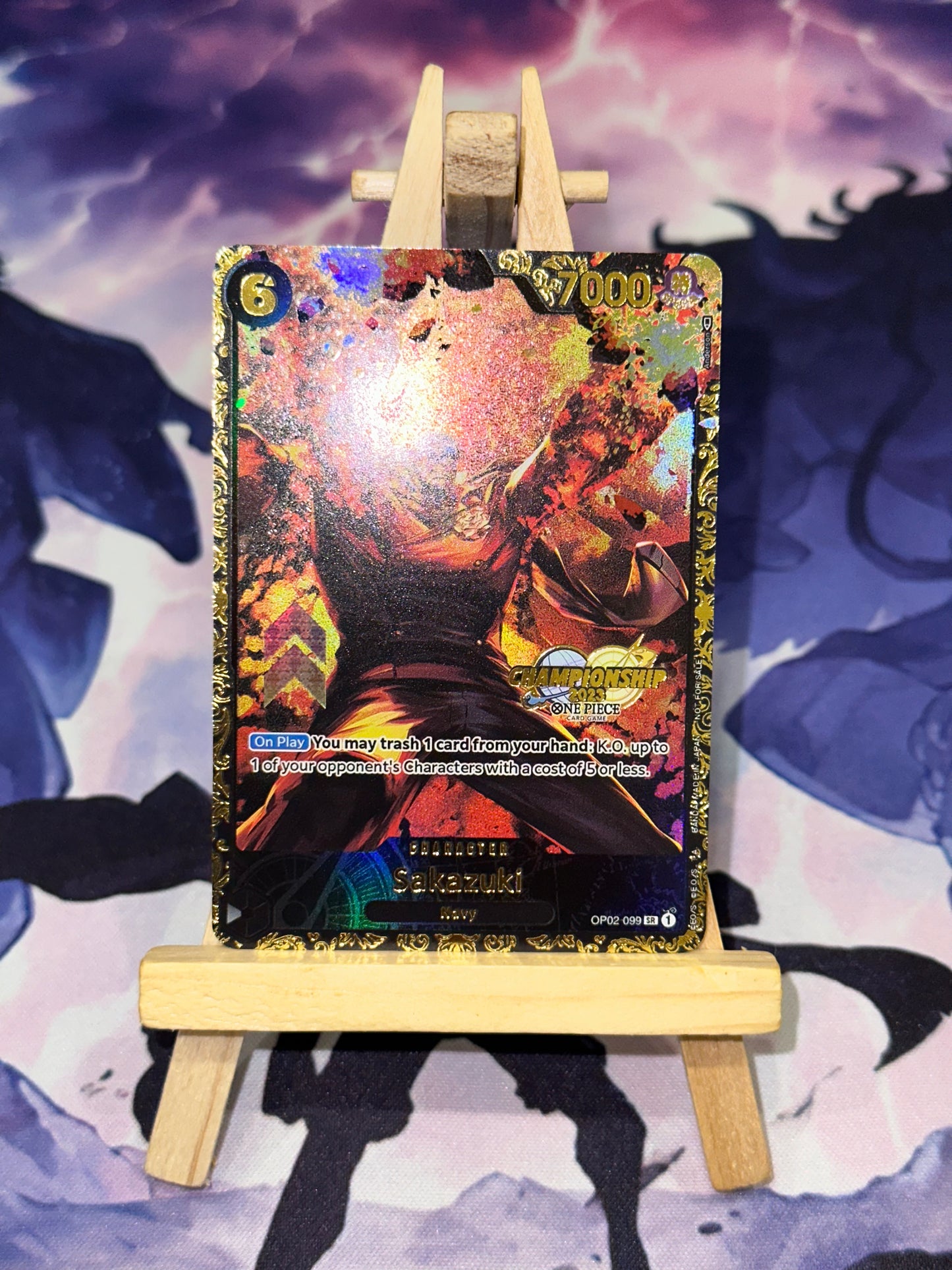 Sakazuki Championship Prize One piece Premium Custom