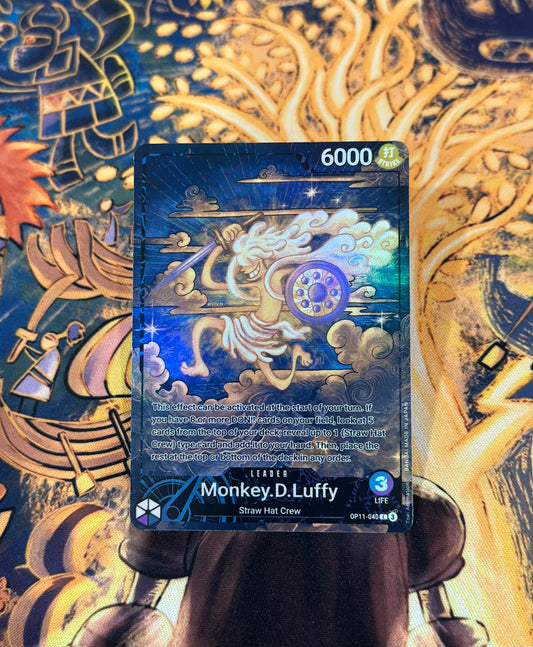 Monkey D. Luffy Leader Nika Alt Art Custom OP11