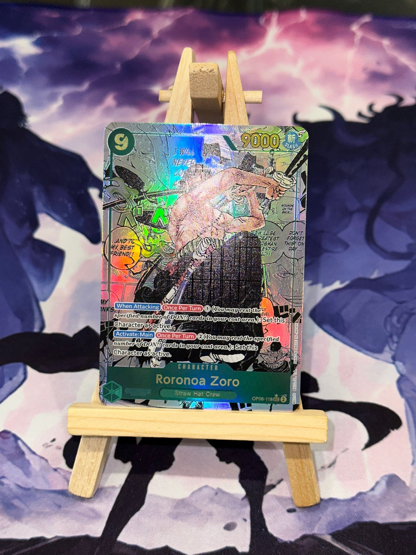 Roronoa Zoro Manga OP06 Premium Custom