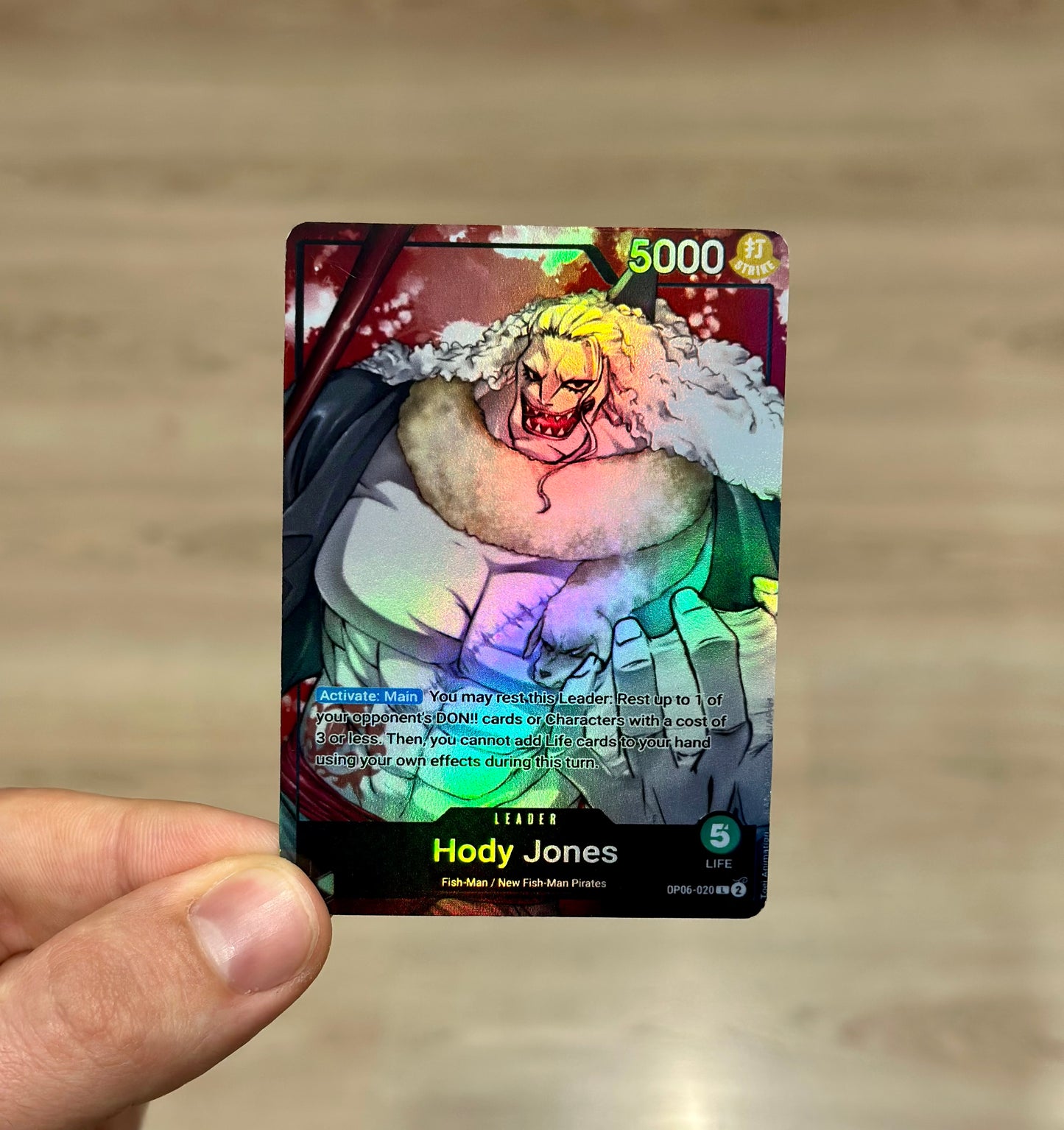 Hody Jones Leader Alt Art Custom