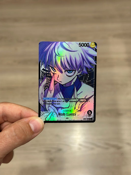 Rob Lucci (Killua) Leader Alt Art Personalizzato OP07