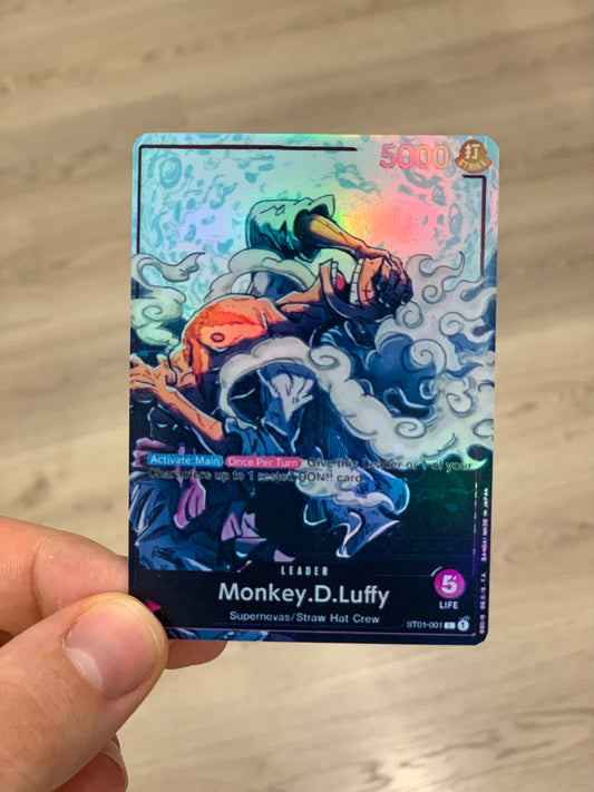 Monkey D. Luffy Leader Alt Art Personalizzato
