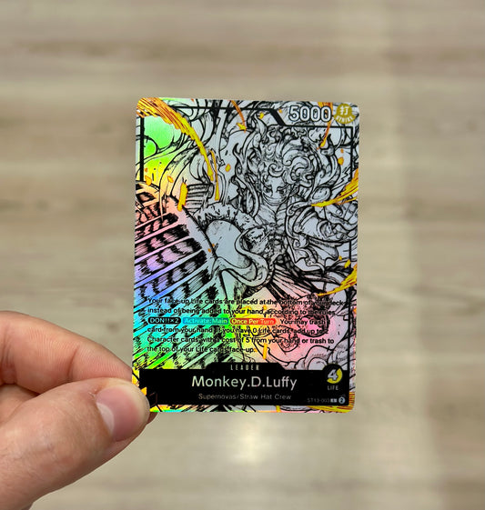 Monkey D. Luffy ST13 Leader Alt Art Personalizzato