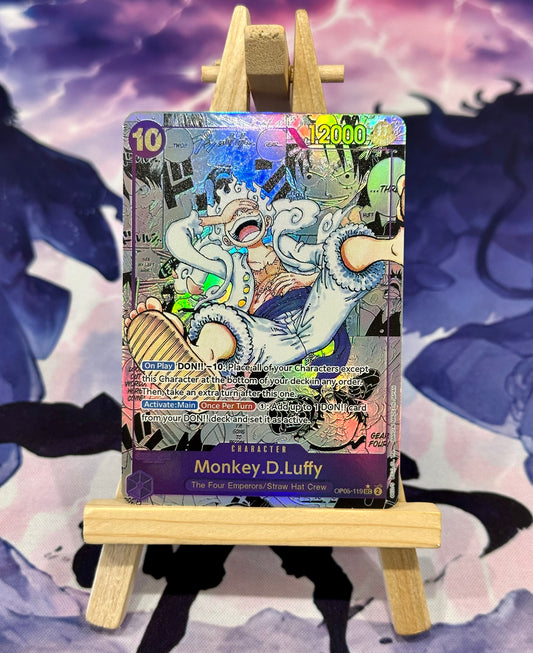 Manga Monkey D. Luffy OP05-119 G5 Premium Personalizzato