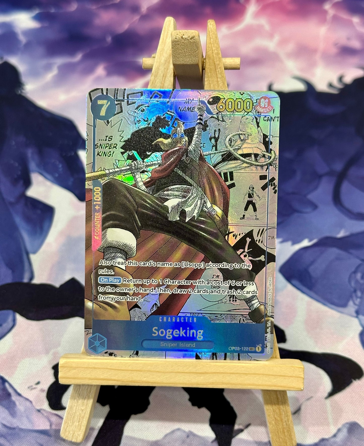Sogeking Manga OP03-122 Premium Custom