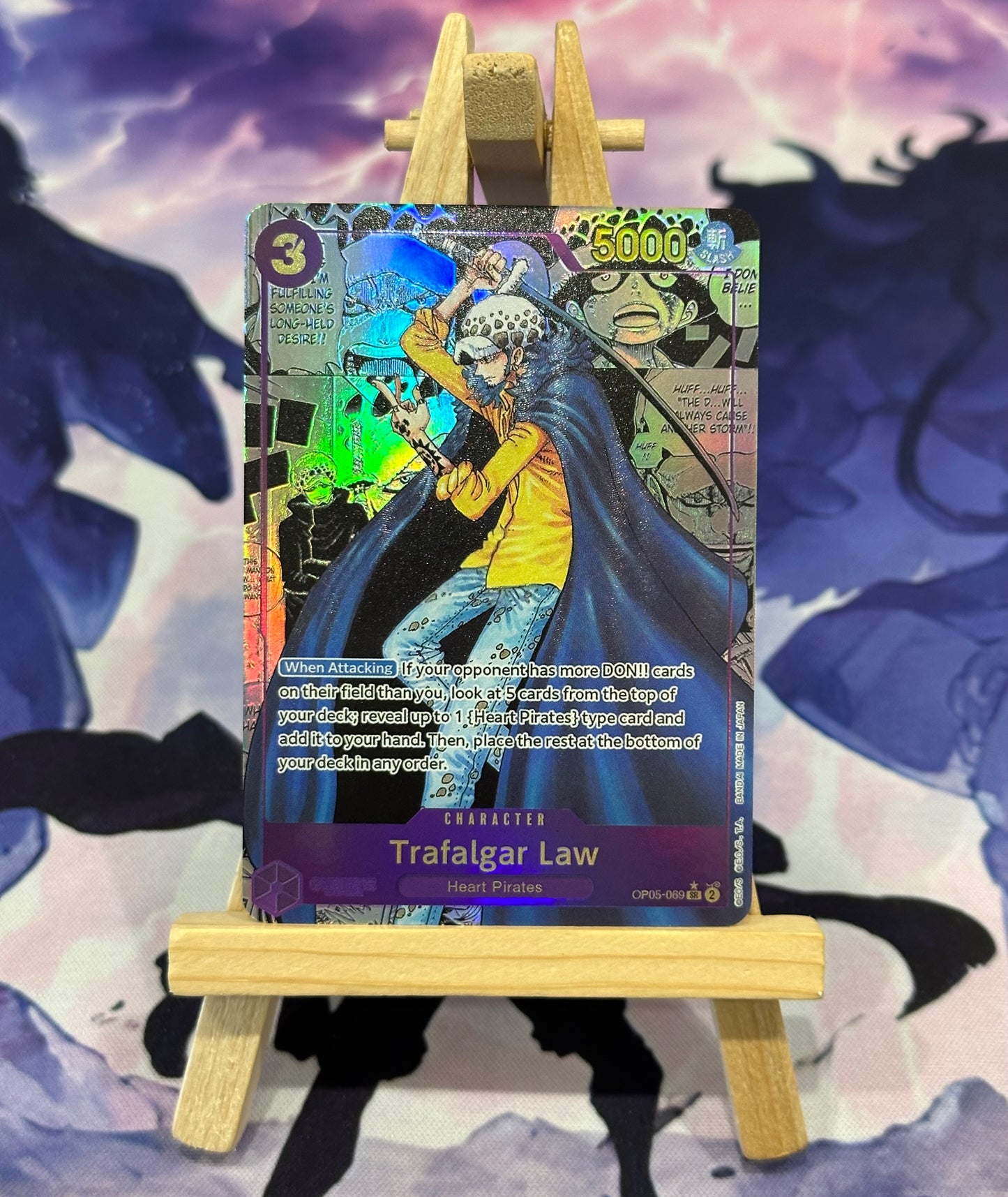 Trafalgar Law Manga OP05-069 Premium Custom