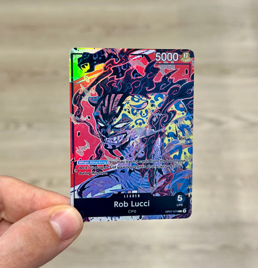 Rob Lucci Leader Alt Art Custom OP07