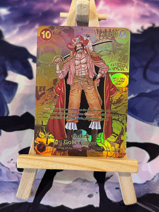 Gol D. Roger OP09 Gold Manga Premium Custom