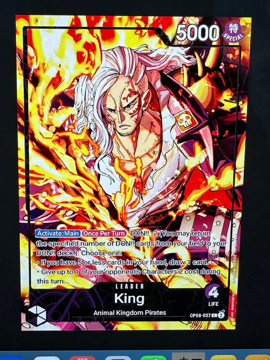 King Leader Alt Art Custom OP08