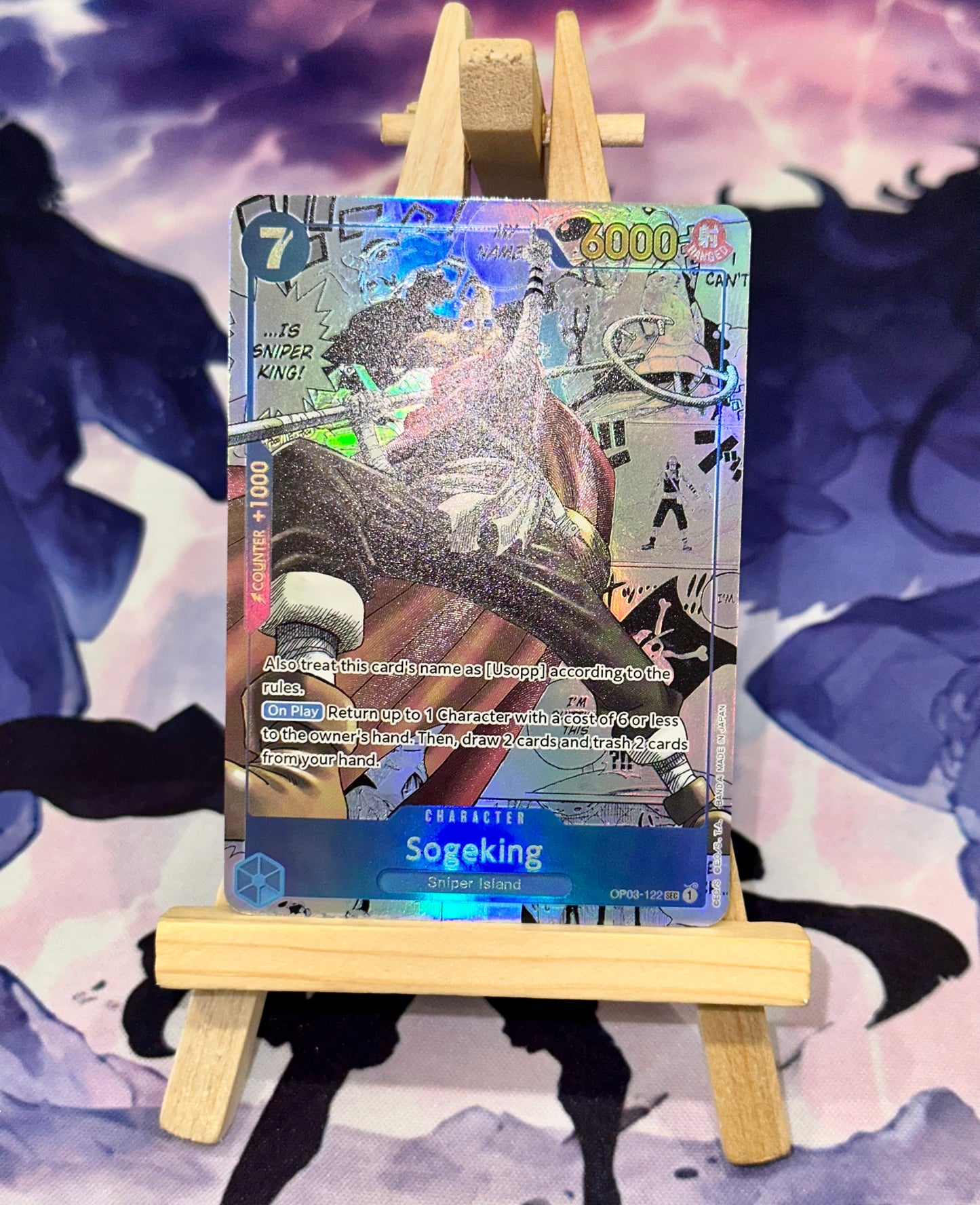 Sogeking Manga OP03-122 Premium Custom
