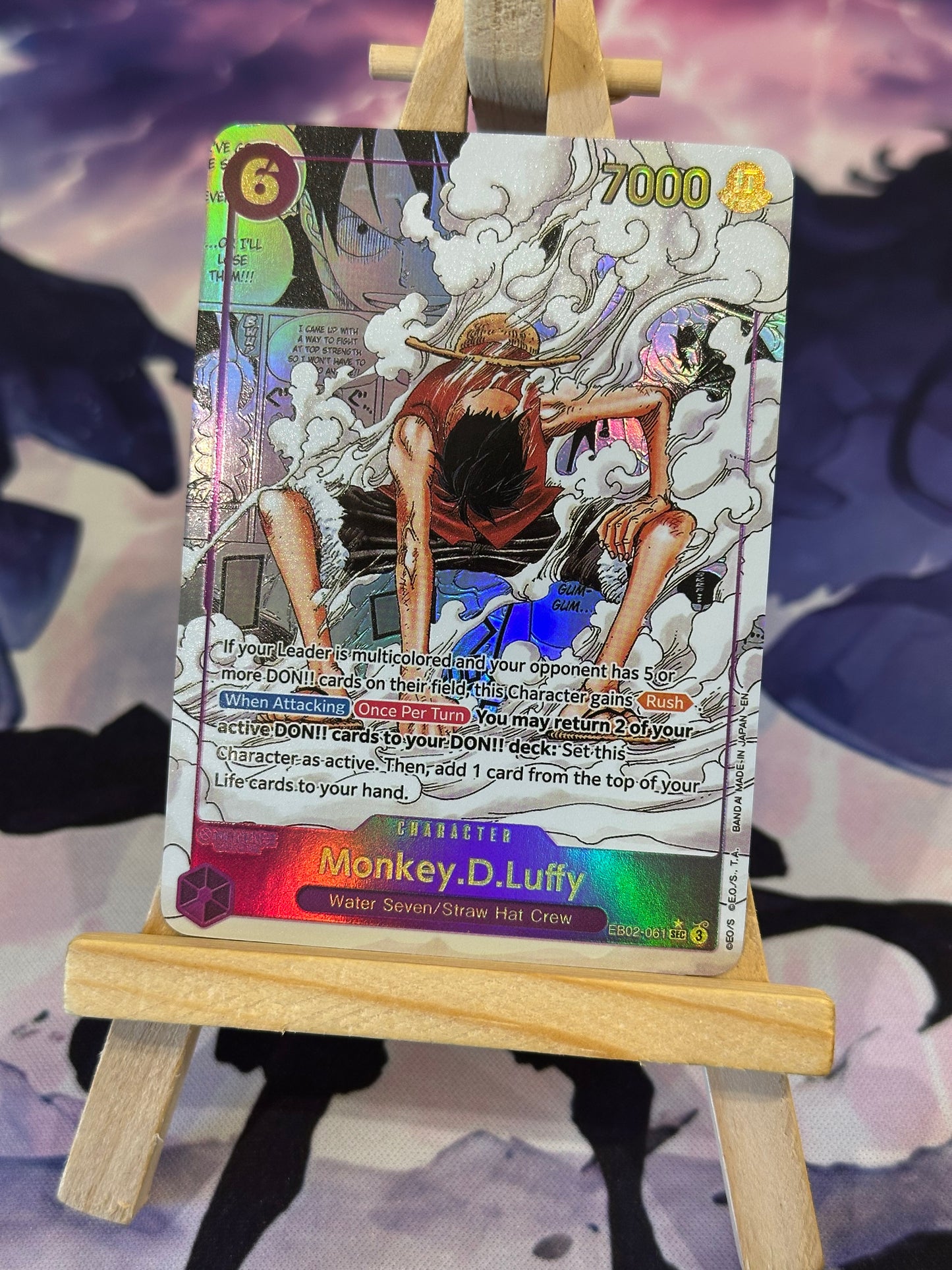 Monkey D. Luffy Manga EB02 Premium Custom