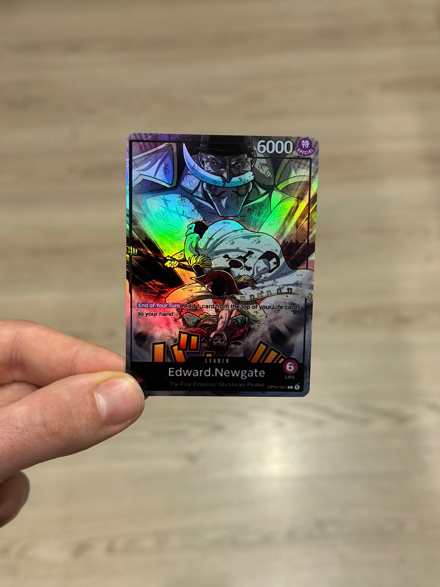 Eduard Newgate (Whitebeard) Leader Alt Art Custom