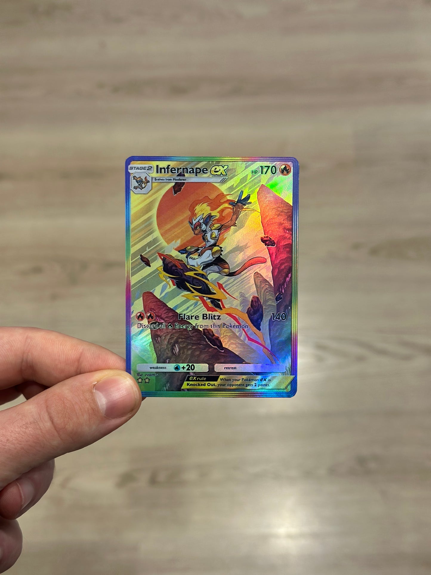 Infernape Alt Art A2 Pokemon Pocket