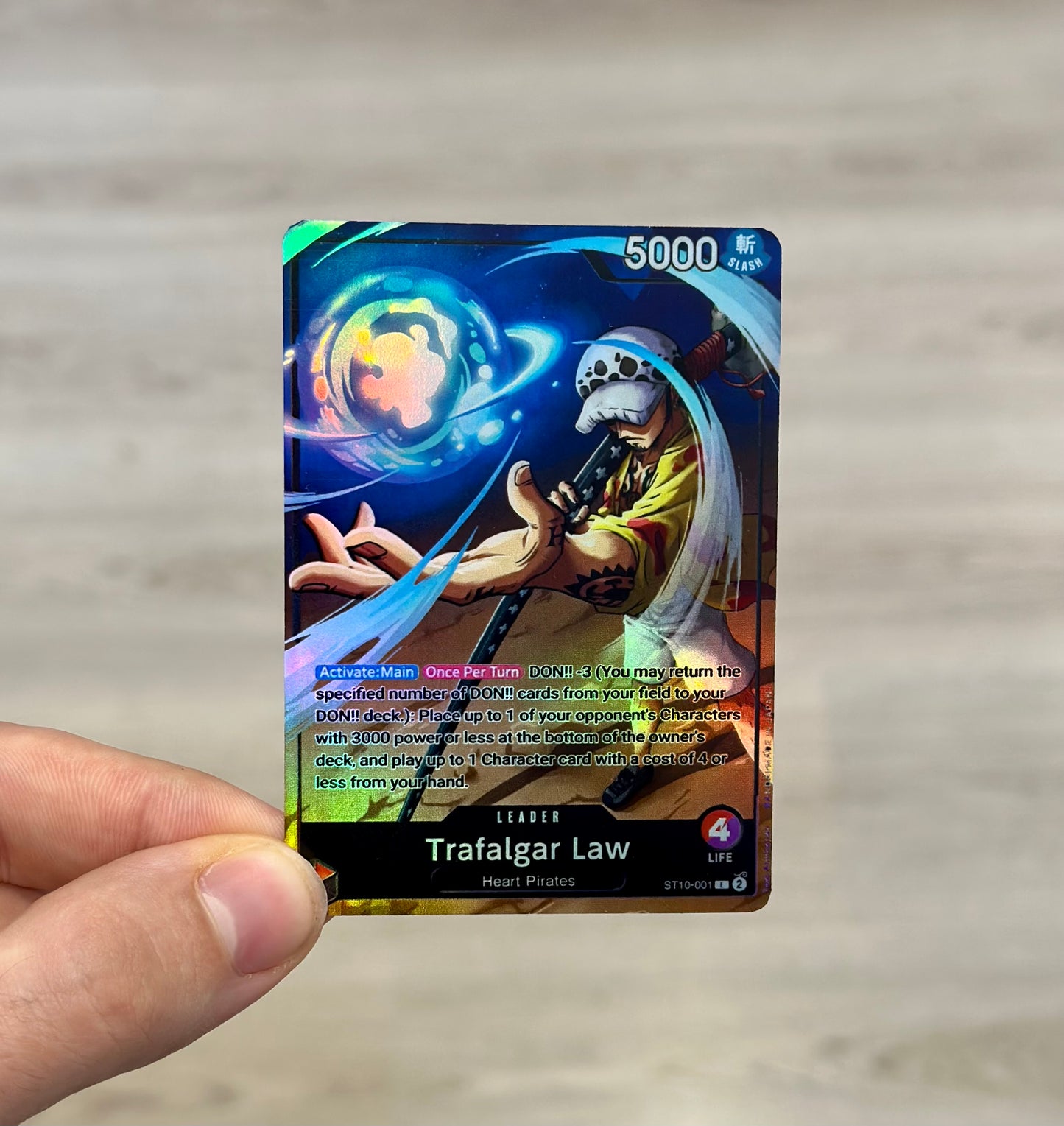 Trafalgar Law Leader Alt Art Custom