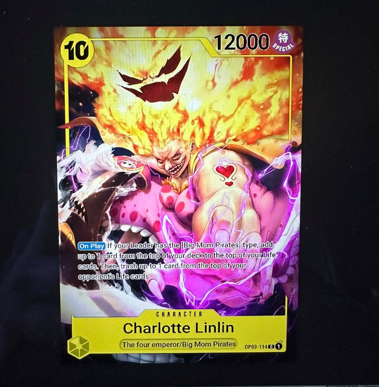 Charlotte Linlin OP03-114 Alt Art Custom