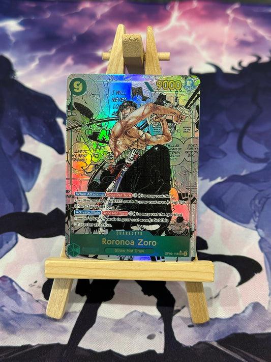 Roronoa Zoro Manga OP06 Premium Custom