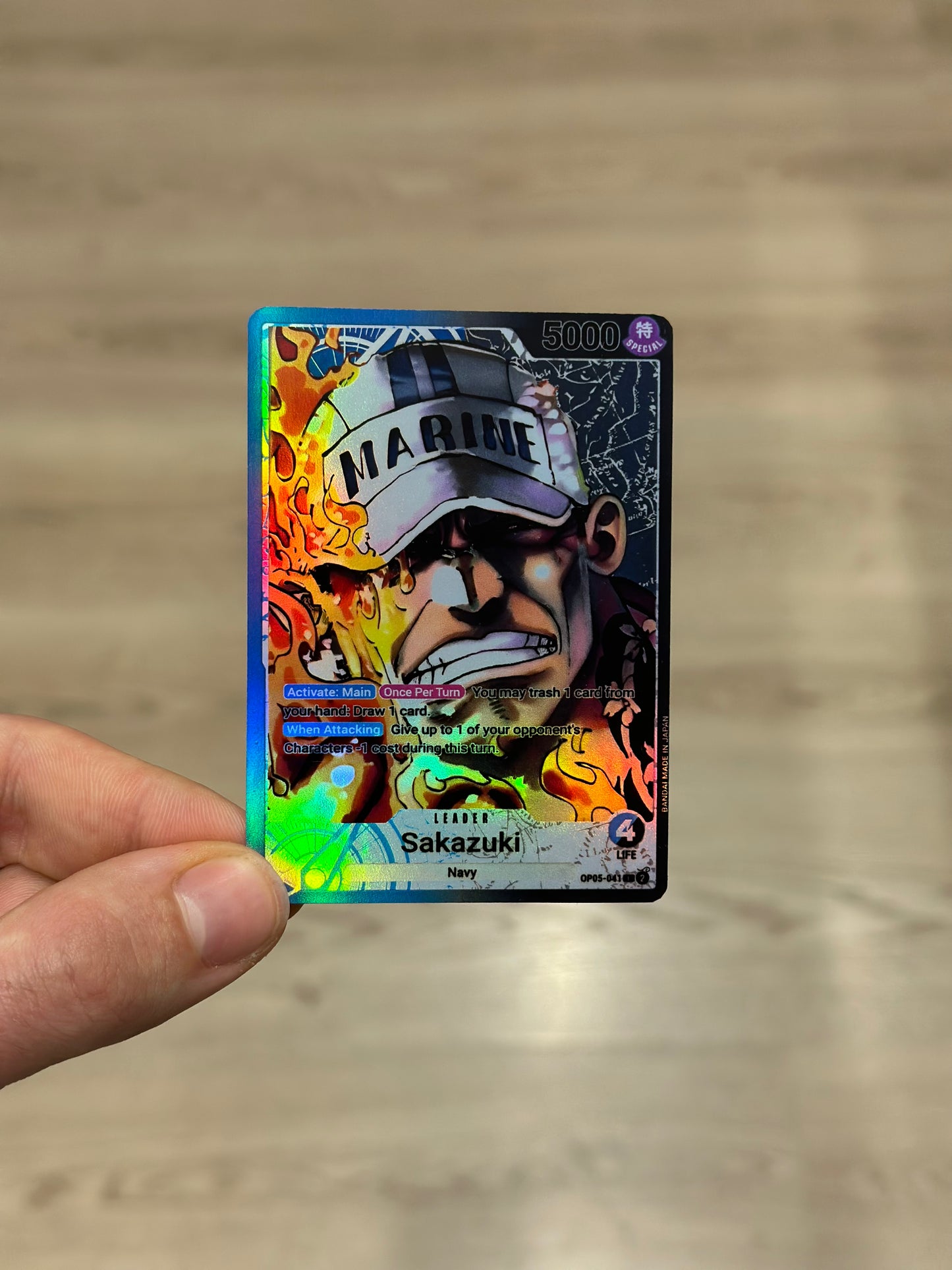 Sakazuki Leader Alt Art Custom