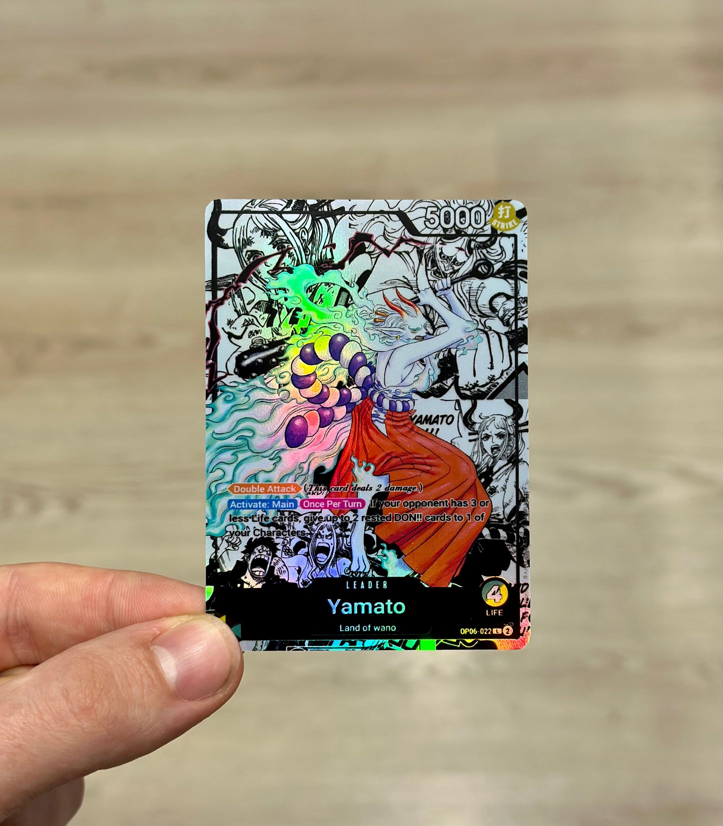 Yamato Leader Alt Art Manga Custom