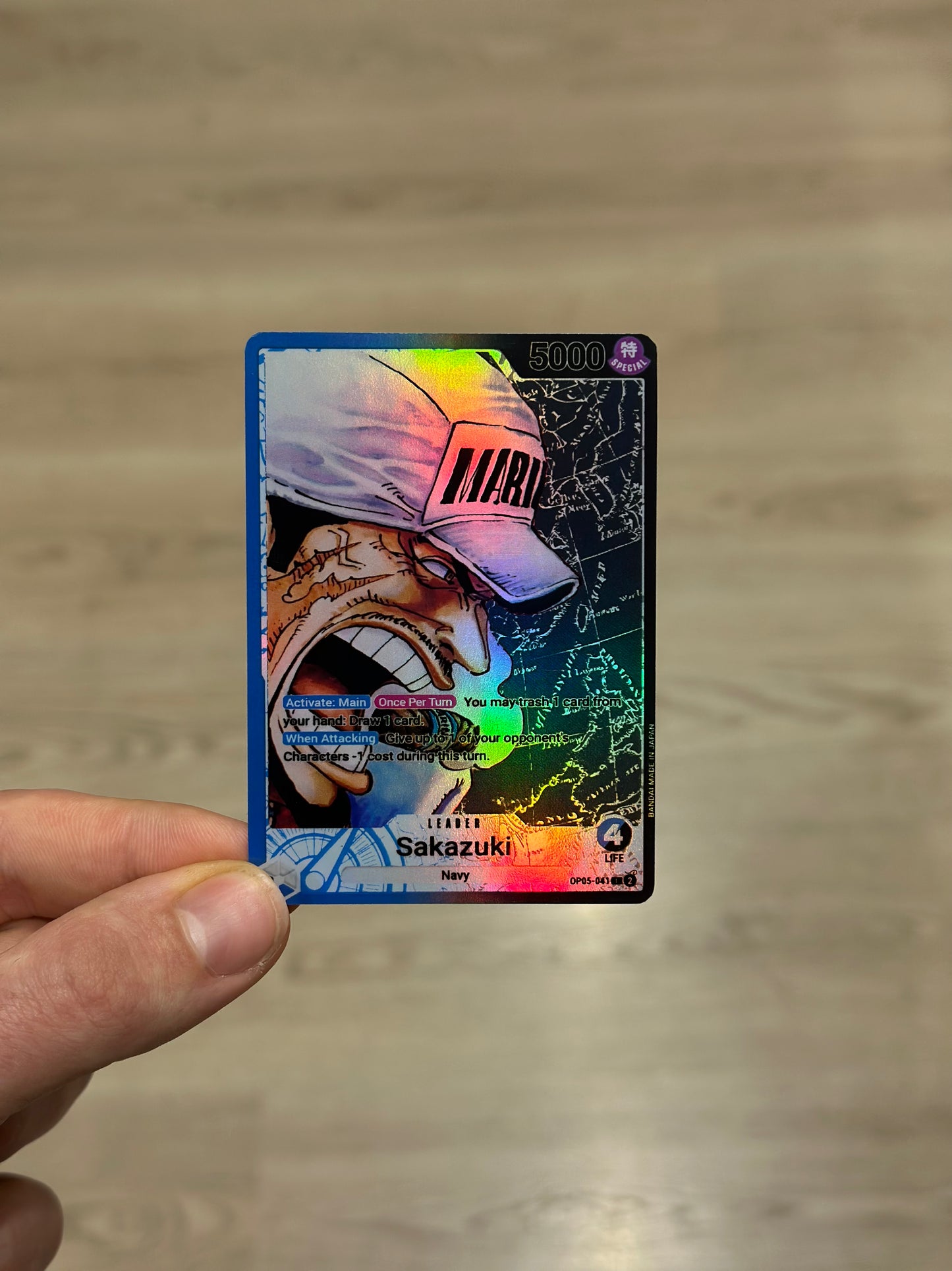 Sakazuki Leader Alt Art Custom