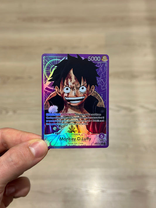 Luffy OP05 Leader Alt Art R/Custom