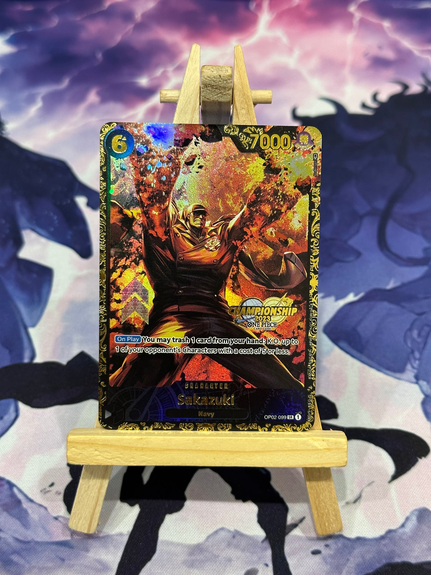 Sakazuki Championship Prize One piece Premium Custom