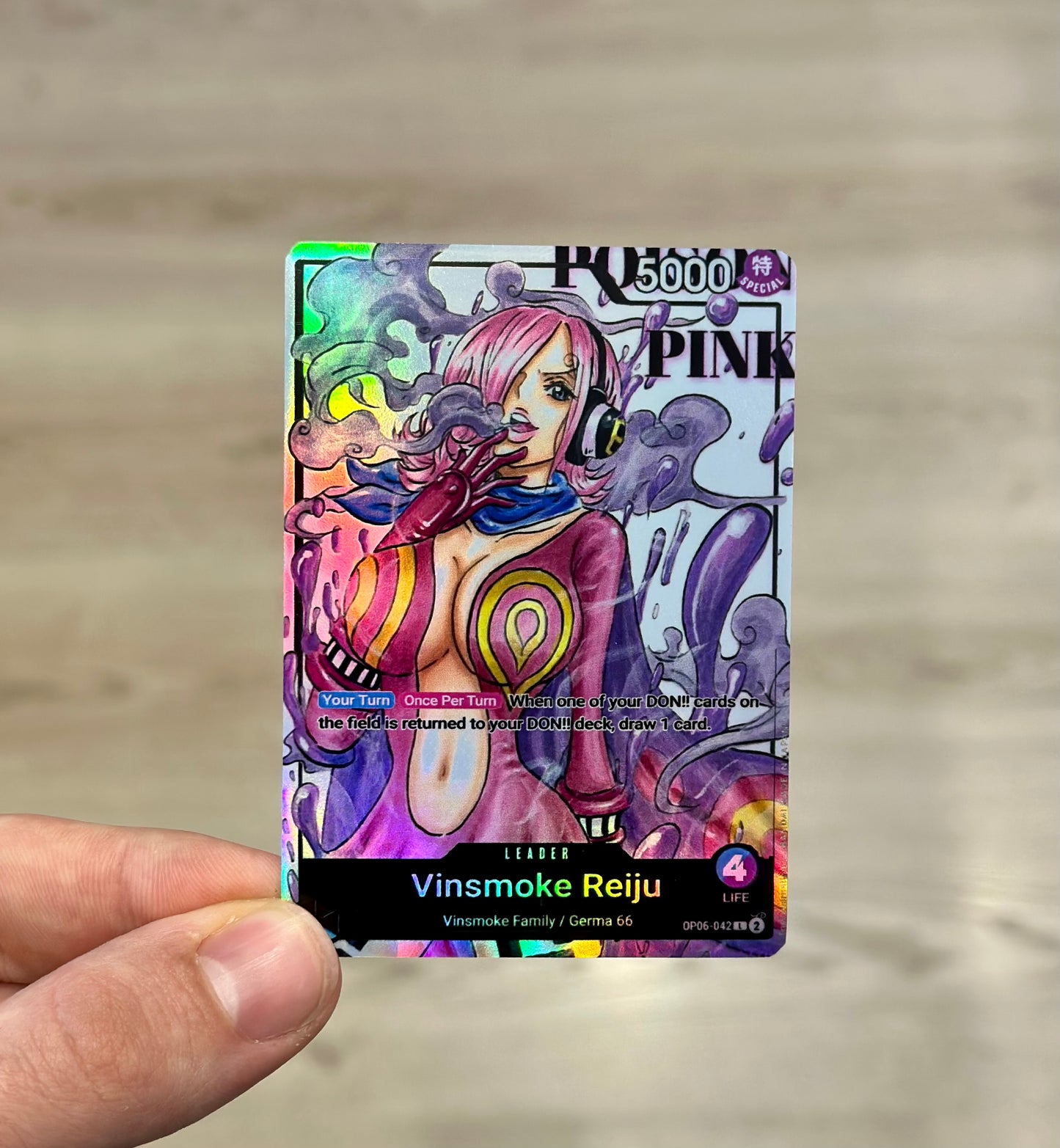 Vinsmoke Reiju Leader Alt Art Custom