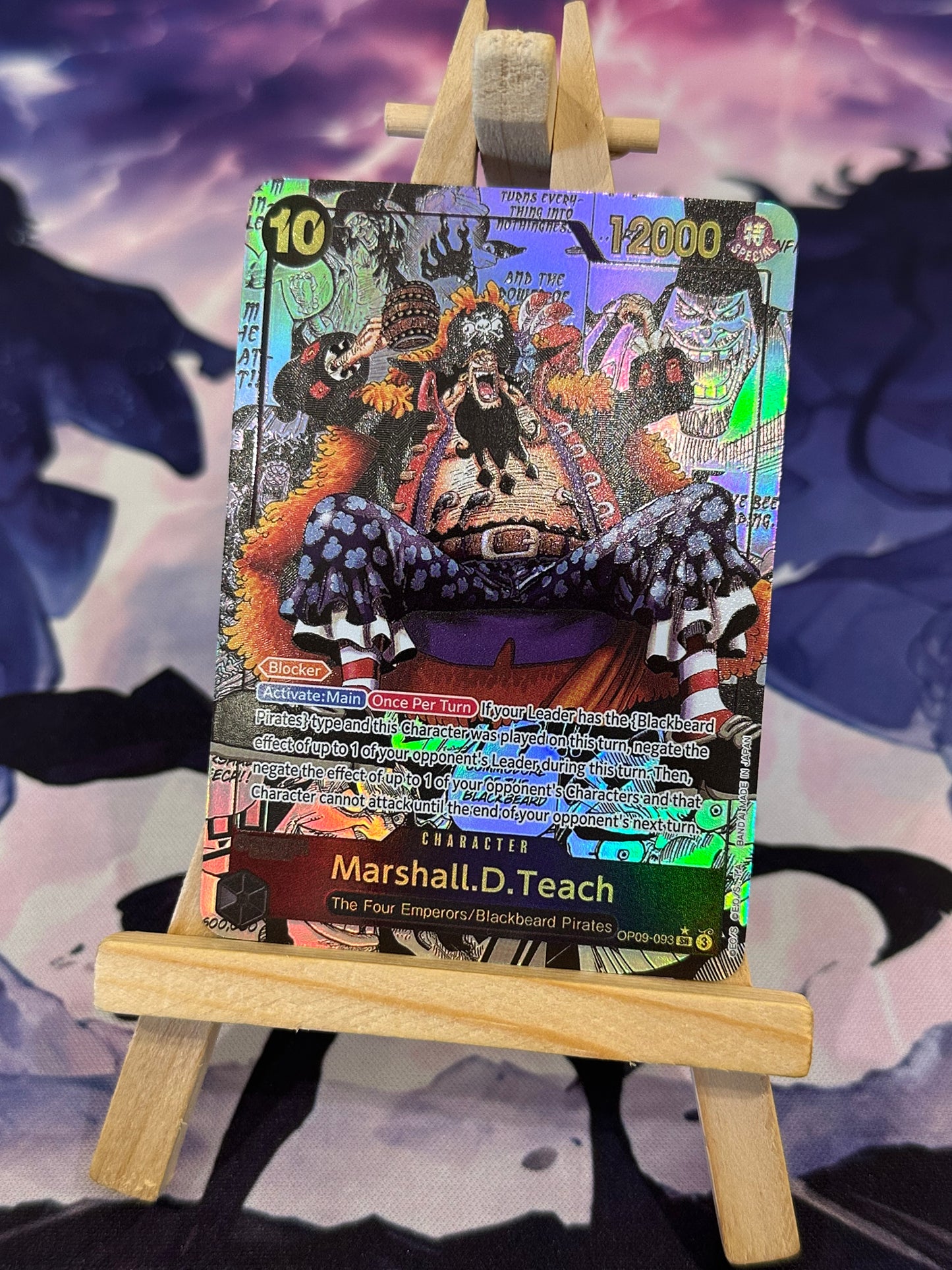 Marshall D. Teach Manga OP09 Premium Custom