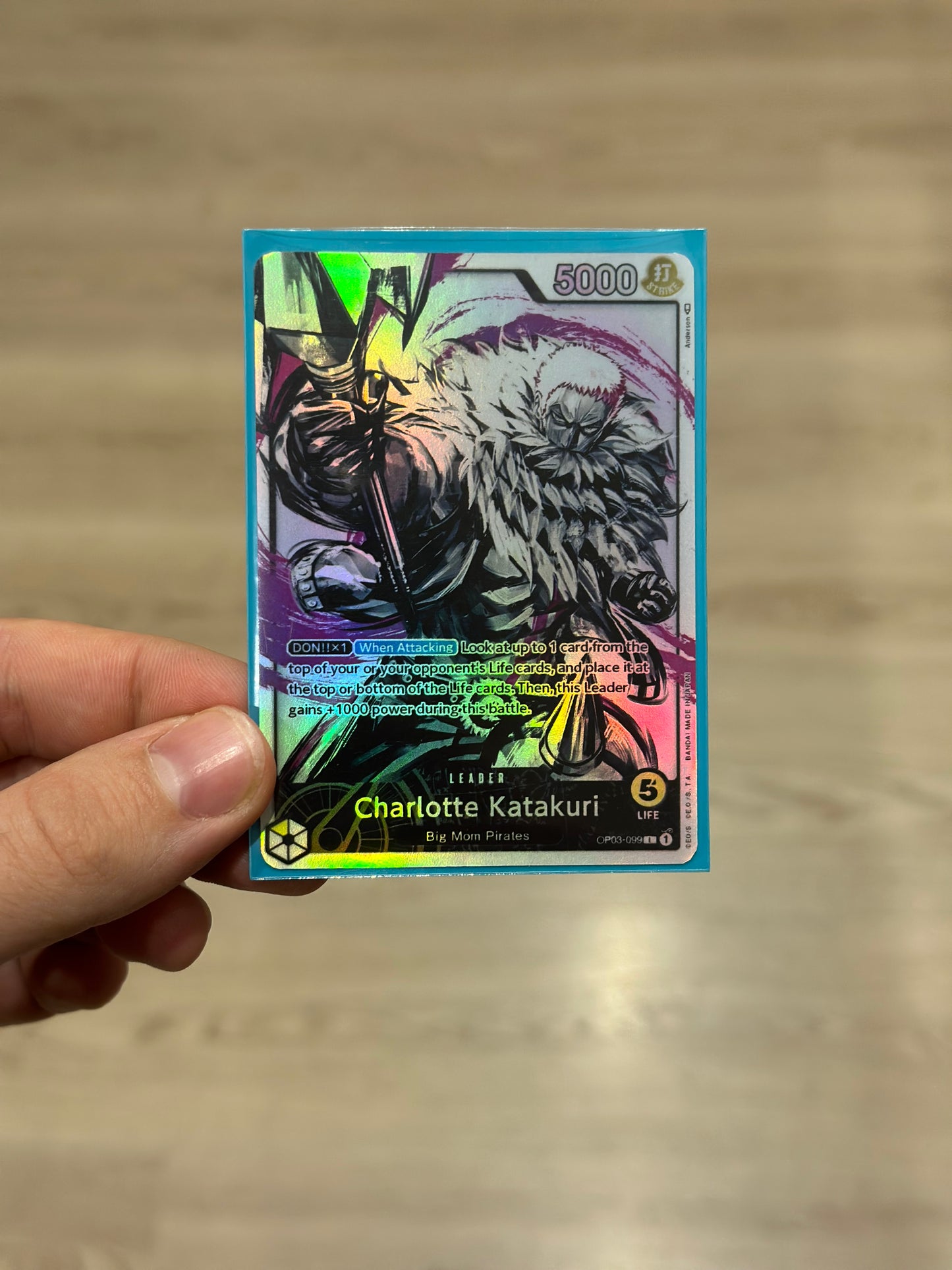 Katakuri Leader Alt Art R/Custom