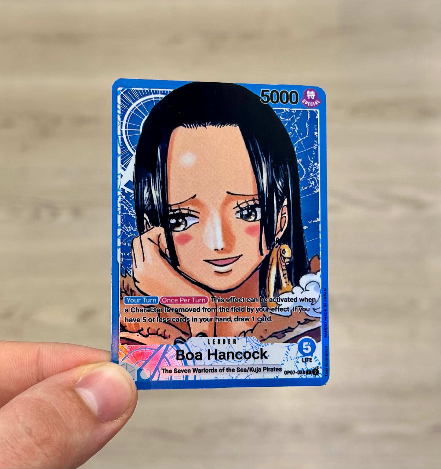 Boa Hancock Leader Alt Art Custom OP07