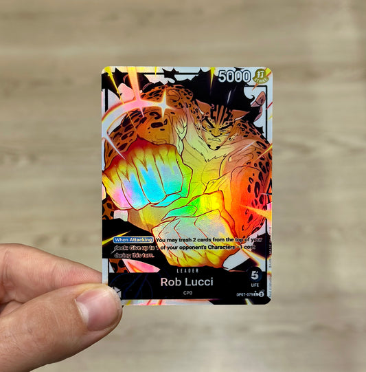 Rob Lucci Leader Alt Art Custom OP07