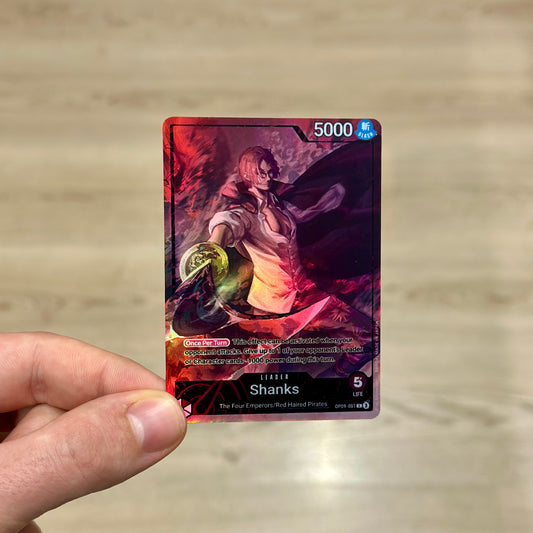 Shanks Leader Alt Art Custom OP09