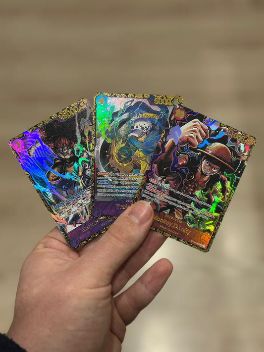 Luffy - Kid - Law Championship set Premium Custom