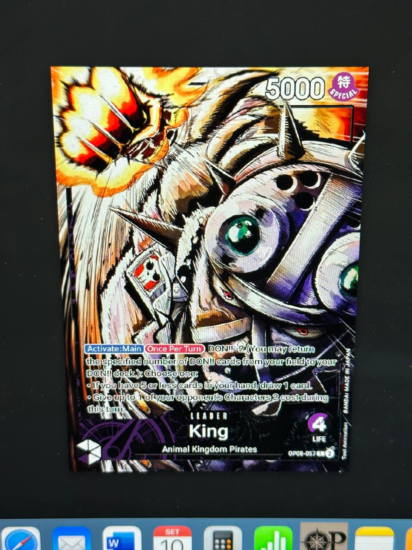 King Leader Alt Art Custom OP08