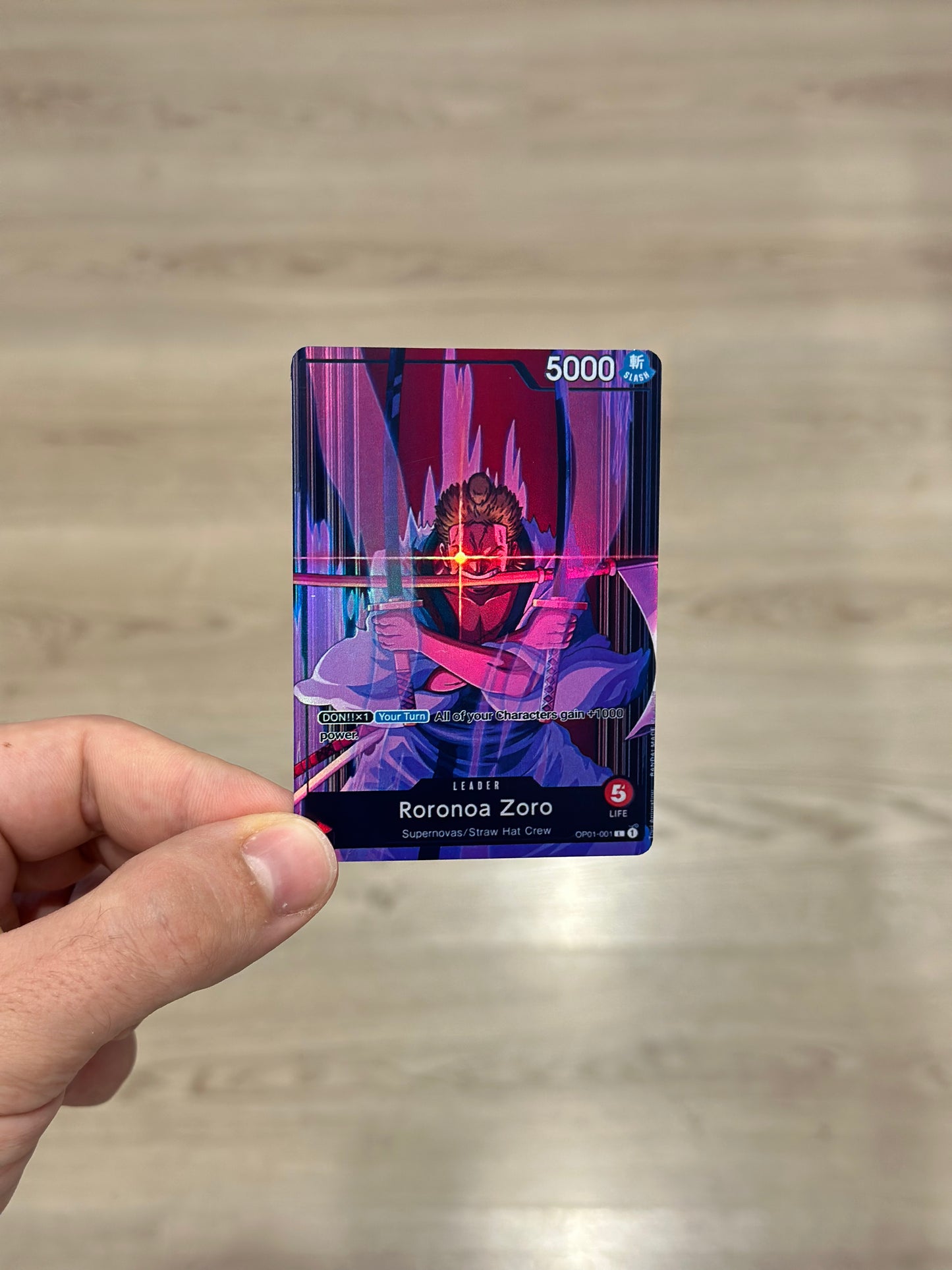 Zoro Leader Alt Art Custom